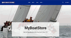 Desktop Screenshot of myboatstore.com